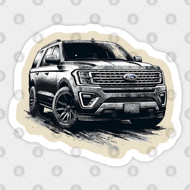 Ford Expedition Sticker by Vehicles-Art